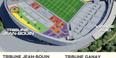 Stade ποδηλατοδρόμιο καθιστικό χάρτης